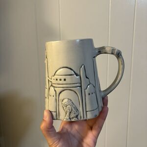 Disney Star Wars Galaxy's Edge R2D2 Batuu Millennium Falcon Ceramic Coffee Mug